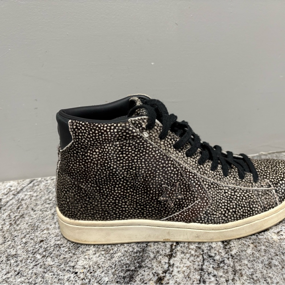 Converse Black and White High-Top Sneakers